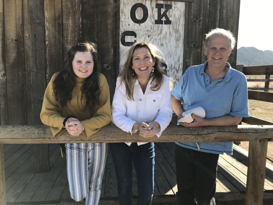 Nancy Brier and her family.