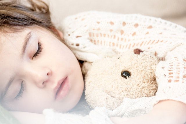 cough remedies for kids sleeping child