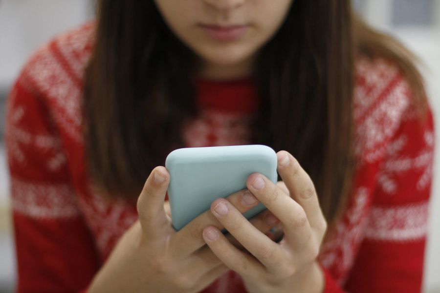 Young Woman Using Smart Phone