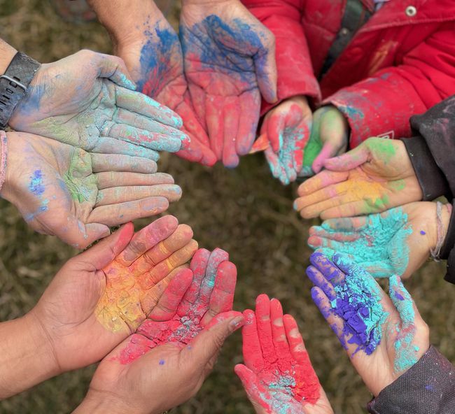 Holi, the Festival of Colors, is celebrated all across India and Nepal.