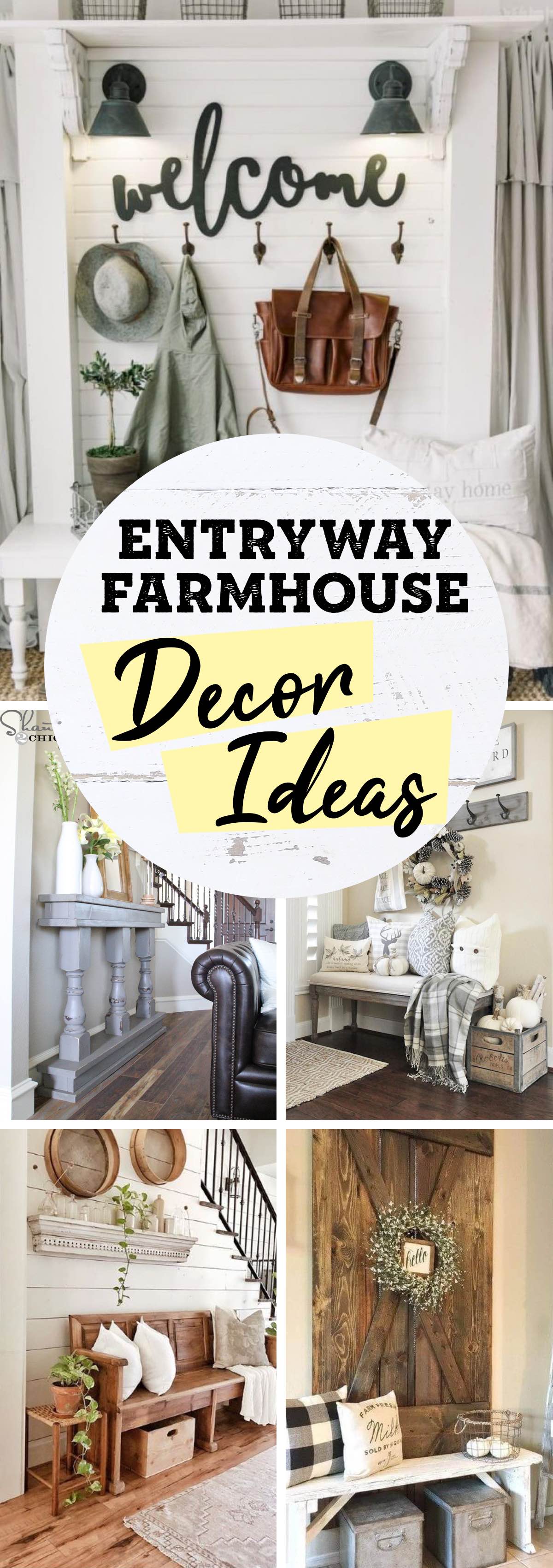 Entryway Farmhouse Decor Ideas