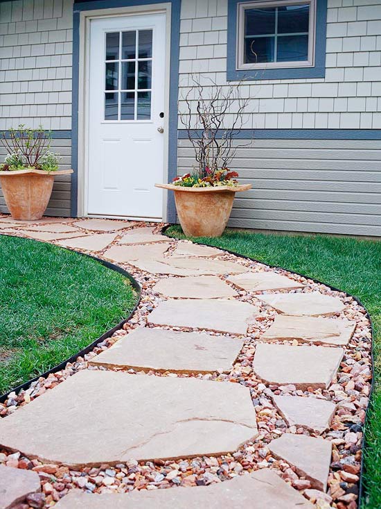 Flagstone Walkway