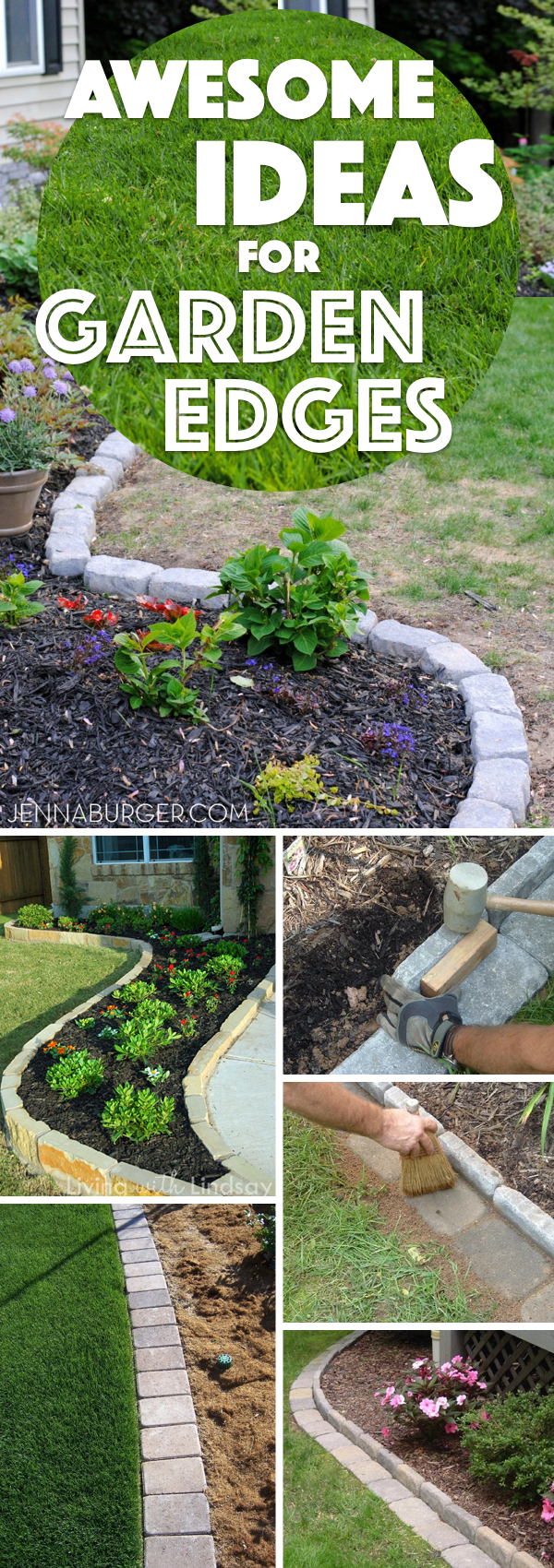 Awesome Ideas for Garden Edges