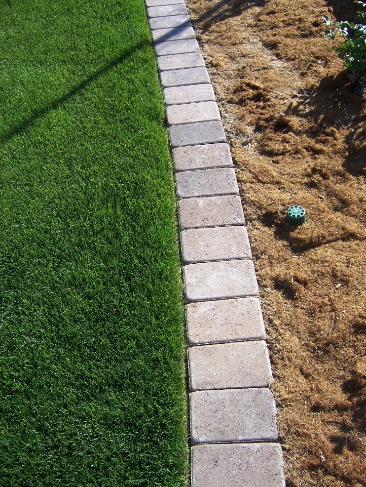 Paver Mow Strip