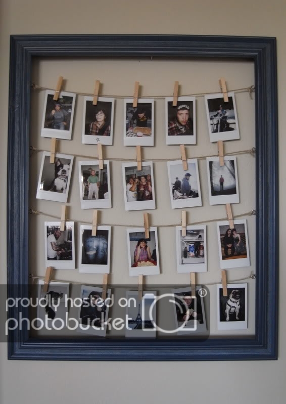 DIY Frame for Polaroids