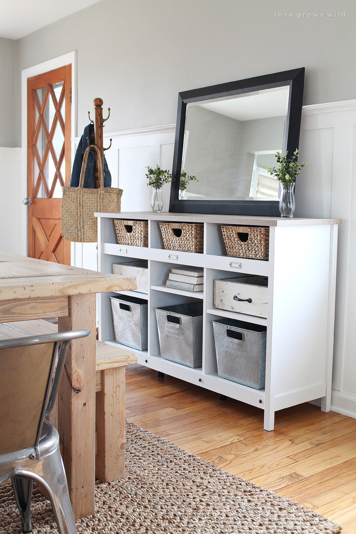 Multi-Purpose Entryway Storage