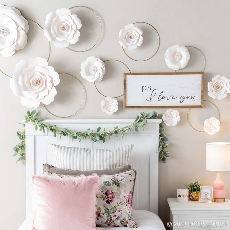 Paper Flower Wall Decoration