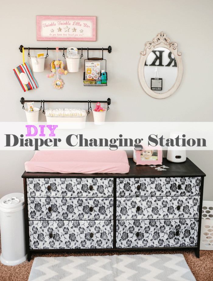 DIY Baby Changing Station