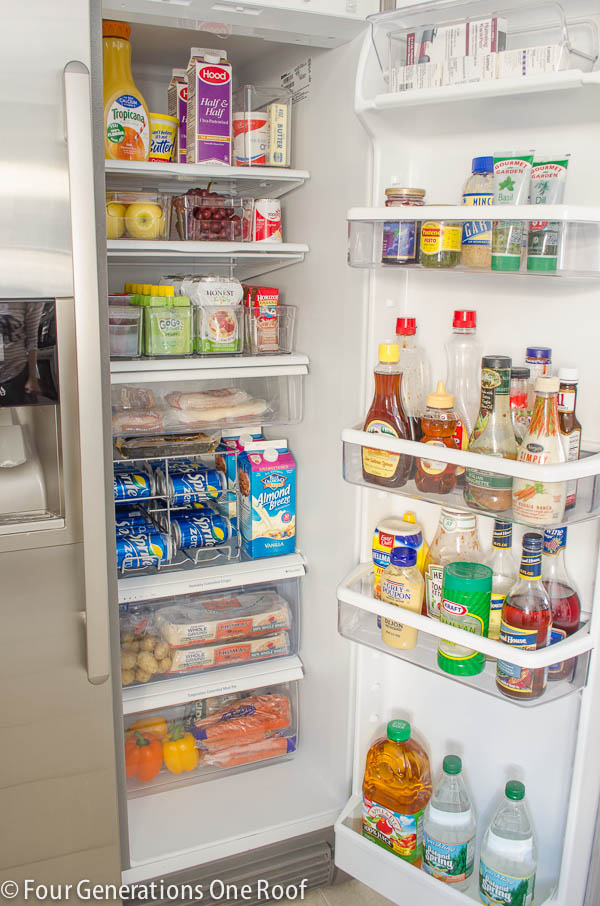 Hello Organization Refrigerator Makeover