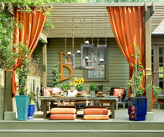 Curtains for Backyard Privacy