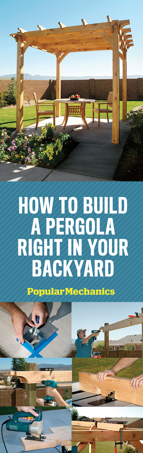 Build a Pergola Right in Your Backyard