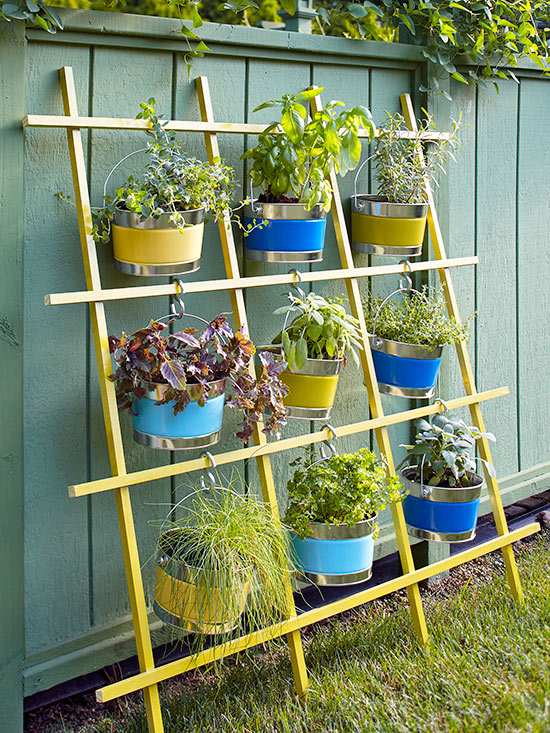 Trellis Vertical Container Garden