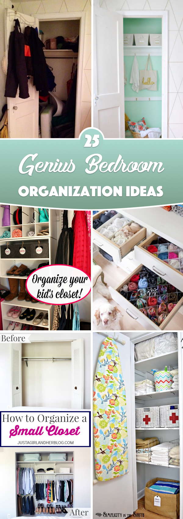 25 Next To Genius Bedroom Organization Ideas Making The Most of The Storage