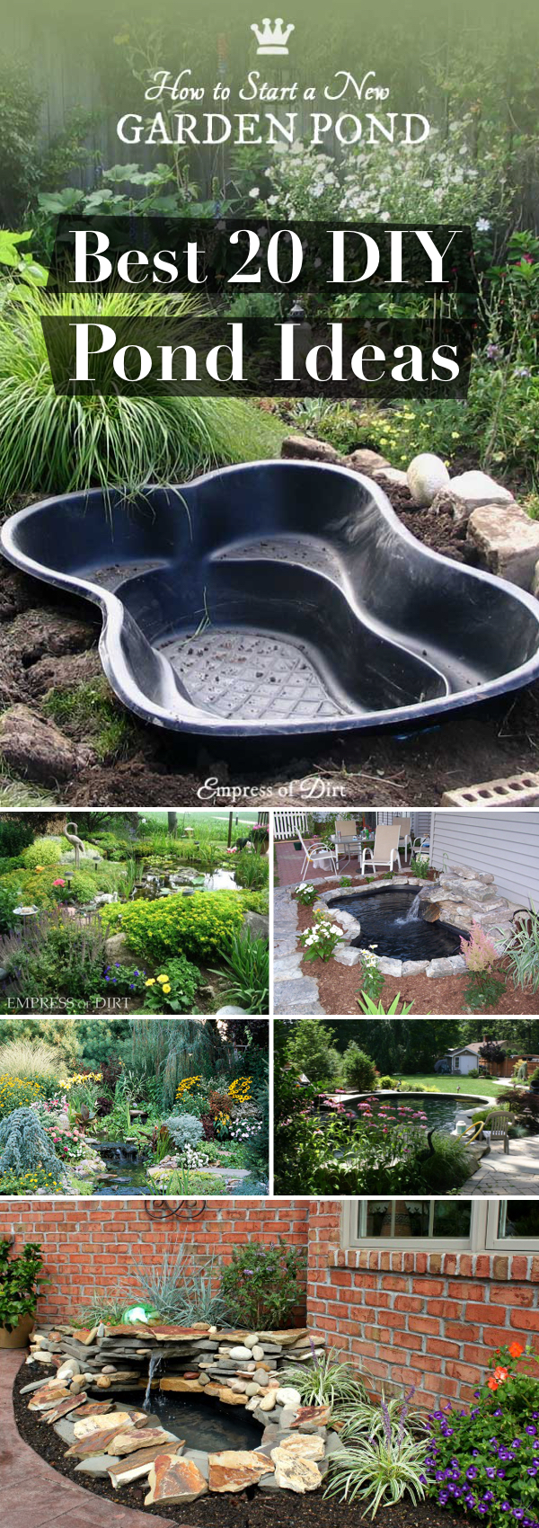 DIY Pond Ideas