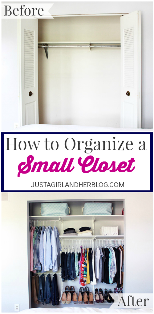 How to Organize a Small Closet