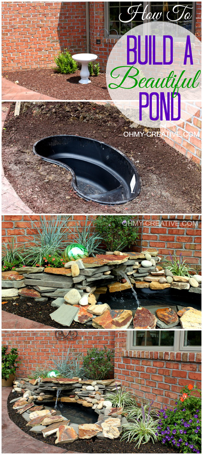 DIY Pond and Landscape Water Feature