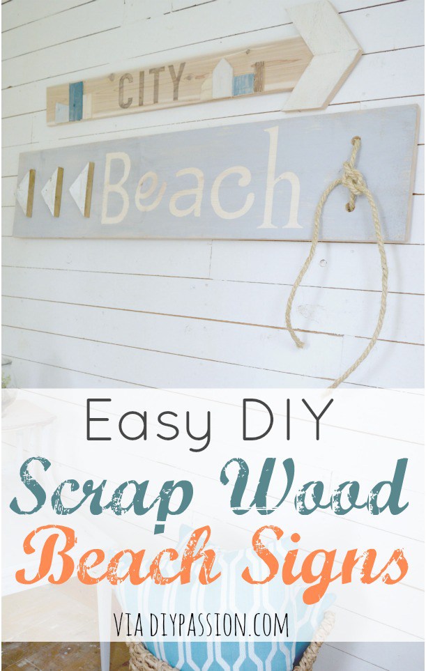 DIY Scrap Wood Signs