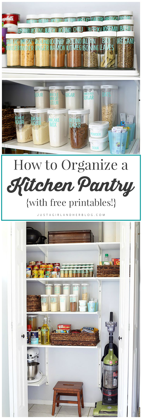 How to Organize a Kitchen Pantry