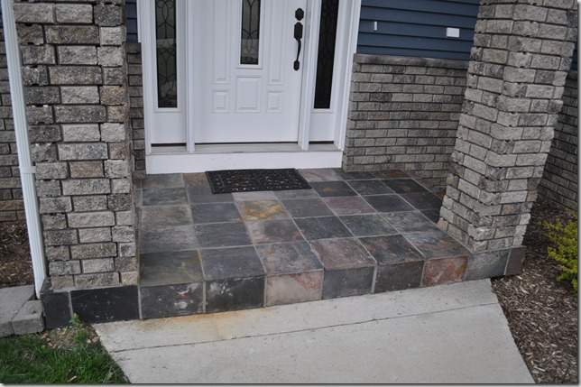 Slate Tile Porch