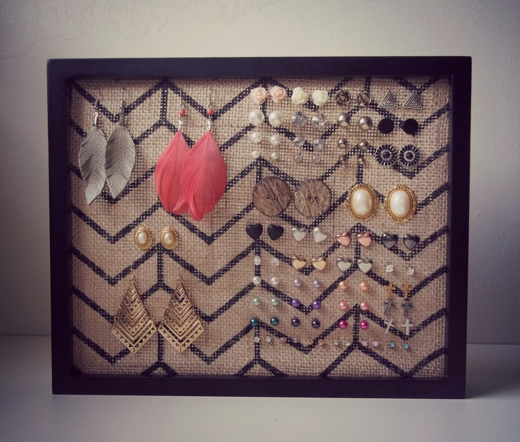 Earring Holder DIY Tutorial