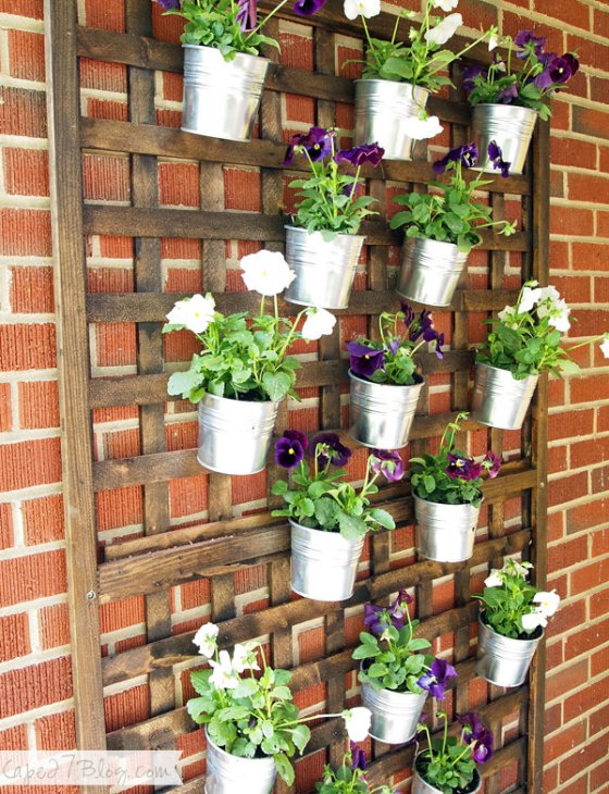 DIY Vertical Wall Planter