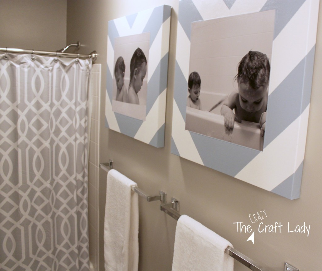 Bath Time Photos and DIY Canvas Prints