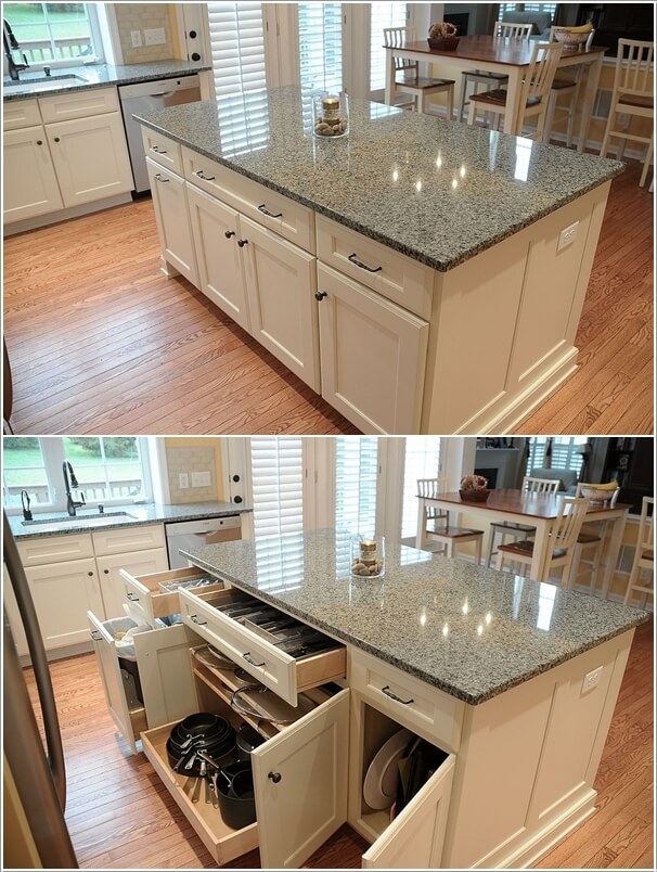 Kitchen Island with Storage