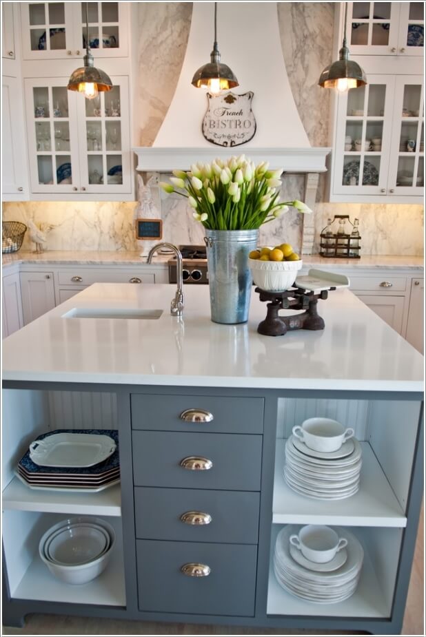 Kitchen Island with a Sink