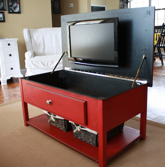 The Amazing Red Coffee Table