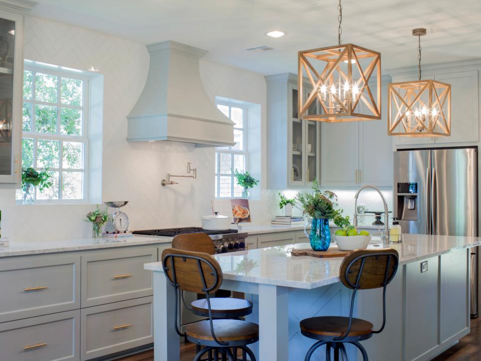 Sleek Kitchen Island