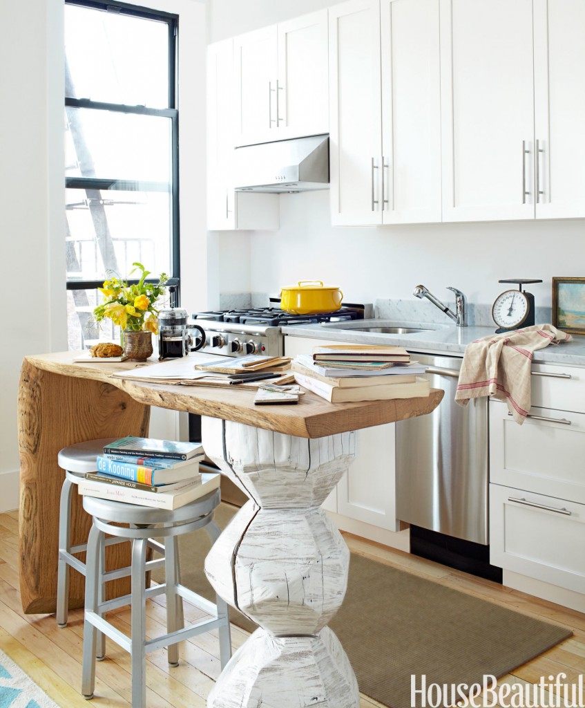 Sculptural Kitchen Island