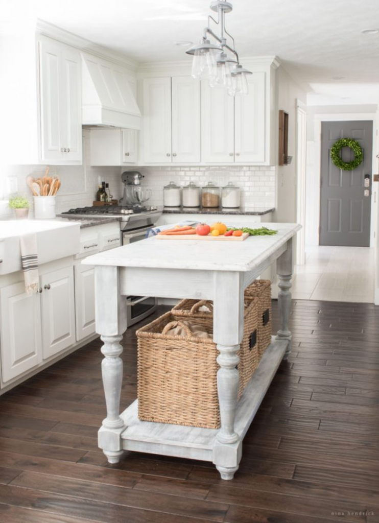 DIY Furniture Style Kitchen Island