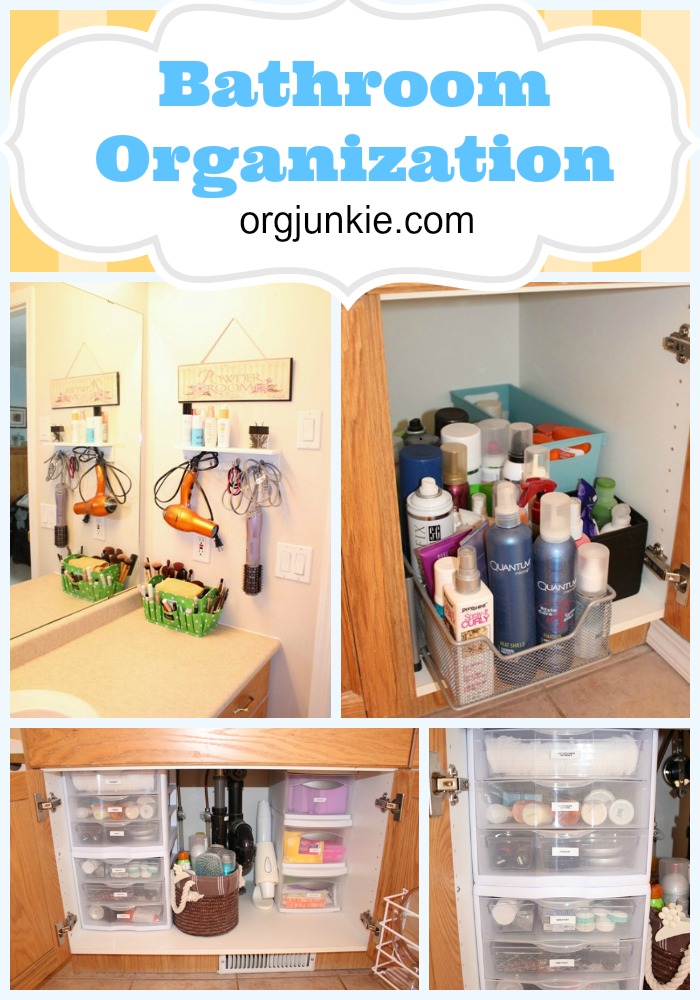 Bathroom Reorganization