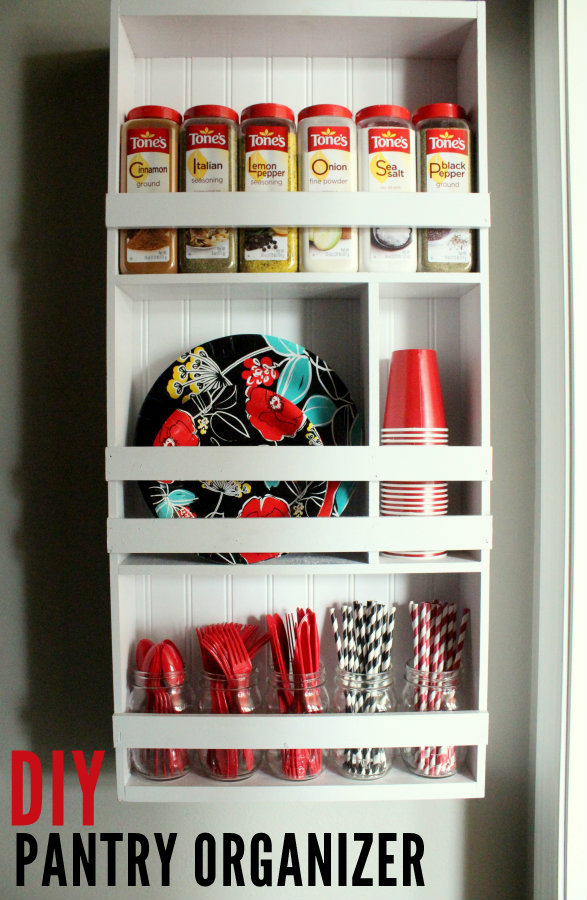 DIY Kitchen Organizer