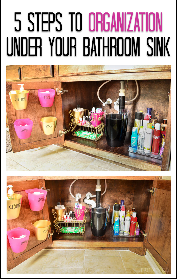 Bathroom Organization : Under the Sink Tips