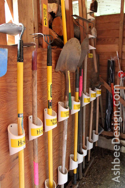 Organize Your Tools With PVC