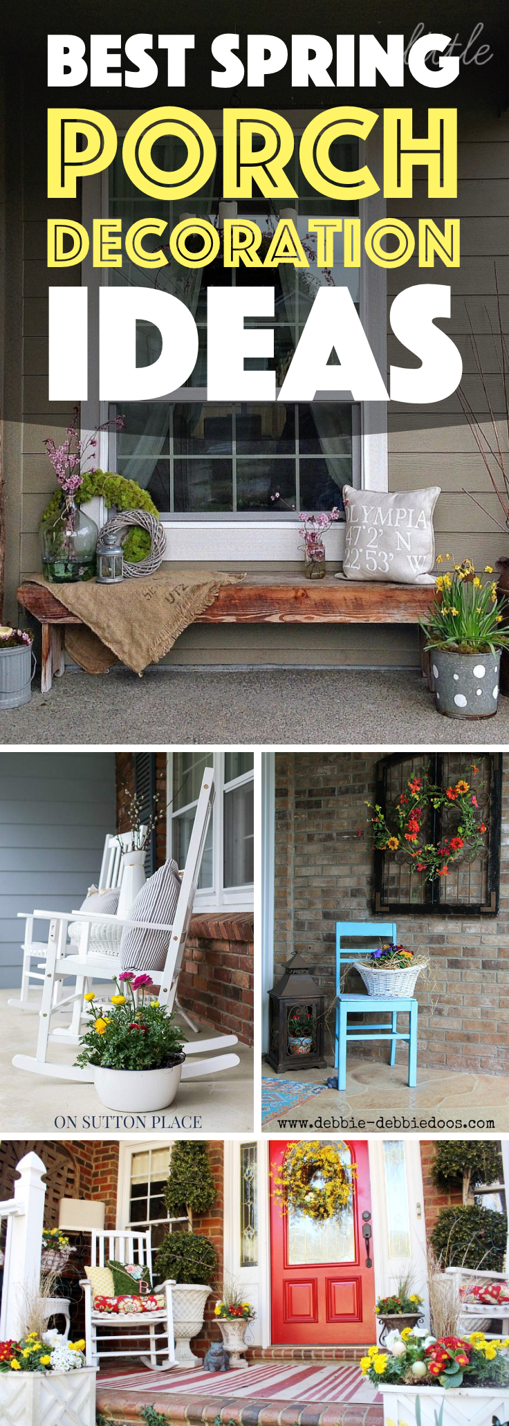 Spring Porch Decoration Ideas