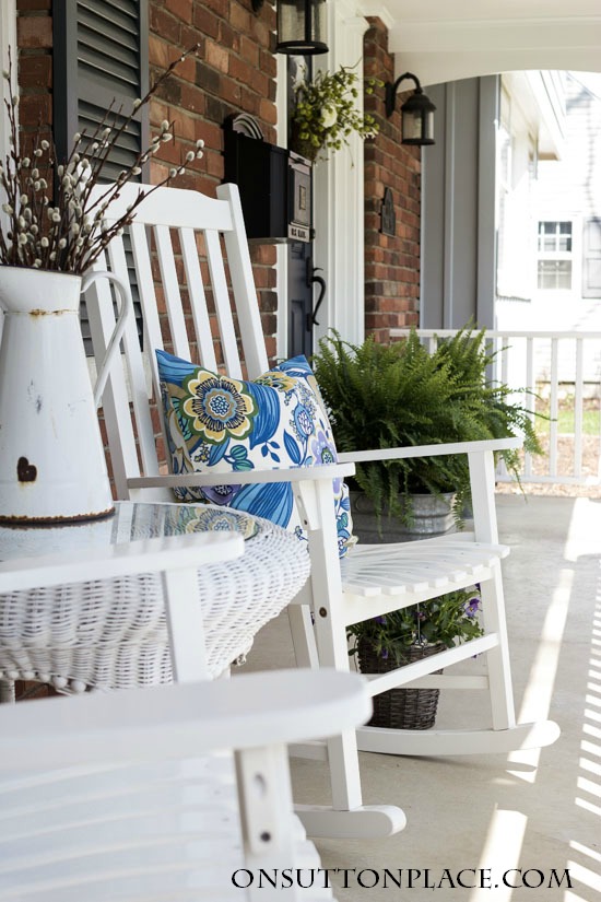 Easy Spring Porch Refresh