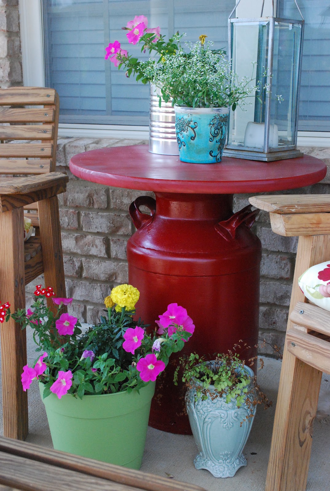 Milk Can Table