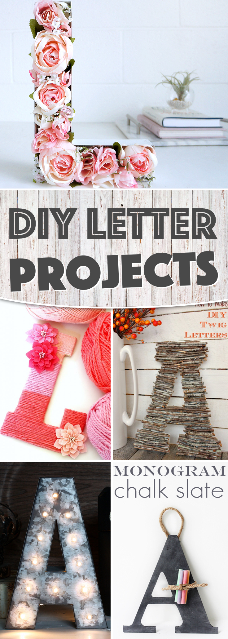 DIY Letter Projects