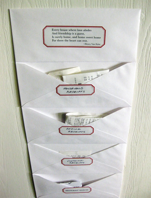 Envelope Organizer