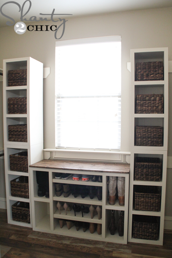 DIY Closet Storage Towers