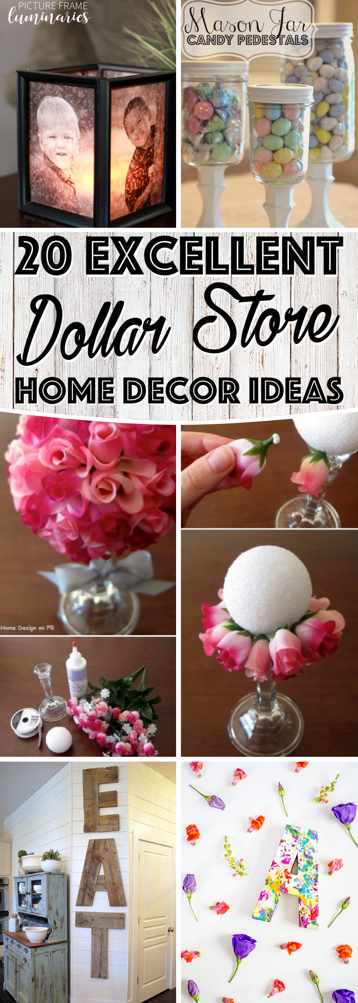 Dollar Store Home Decor Ideas