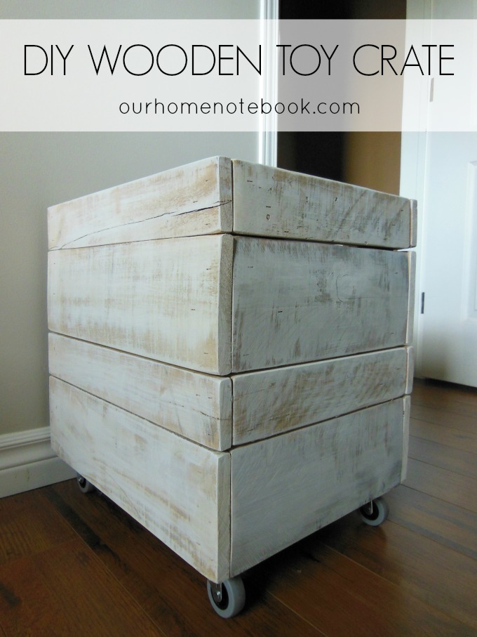 DIY Wooden Toy Crate