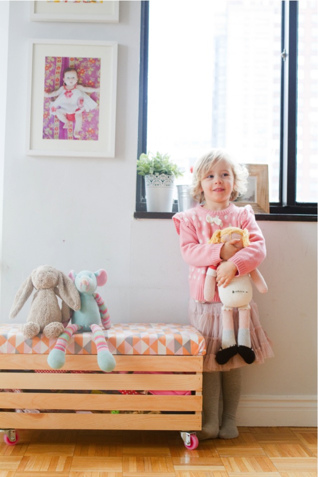 DIY Toy Boxes With Casters