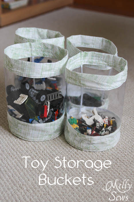 Fabric Storage Bucket Tutorial