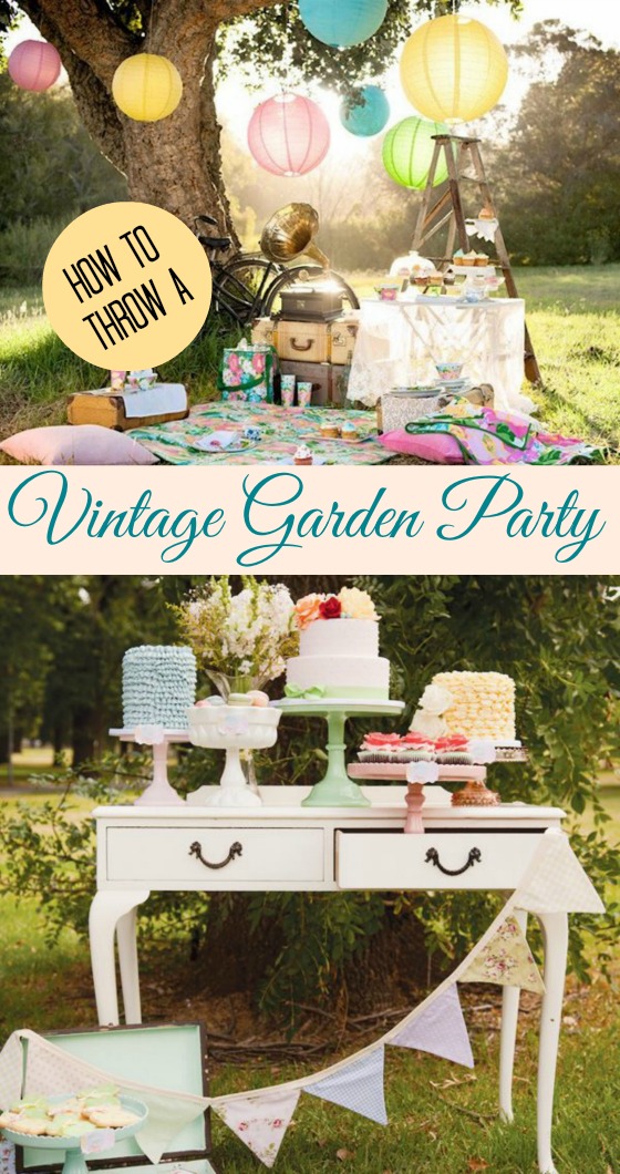 How To Throw a Vintage Garden Party