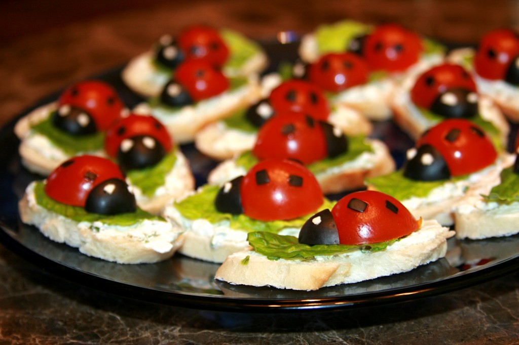 Ladybugs Appetizer