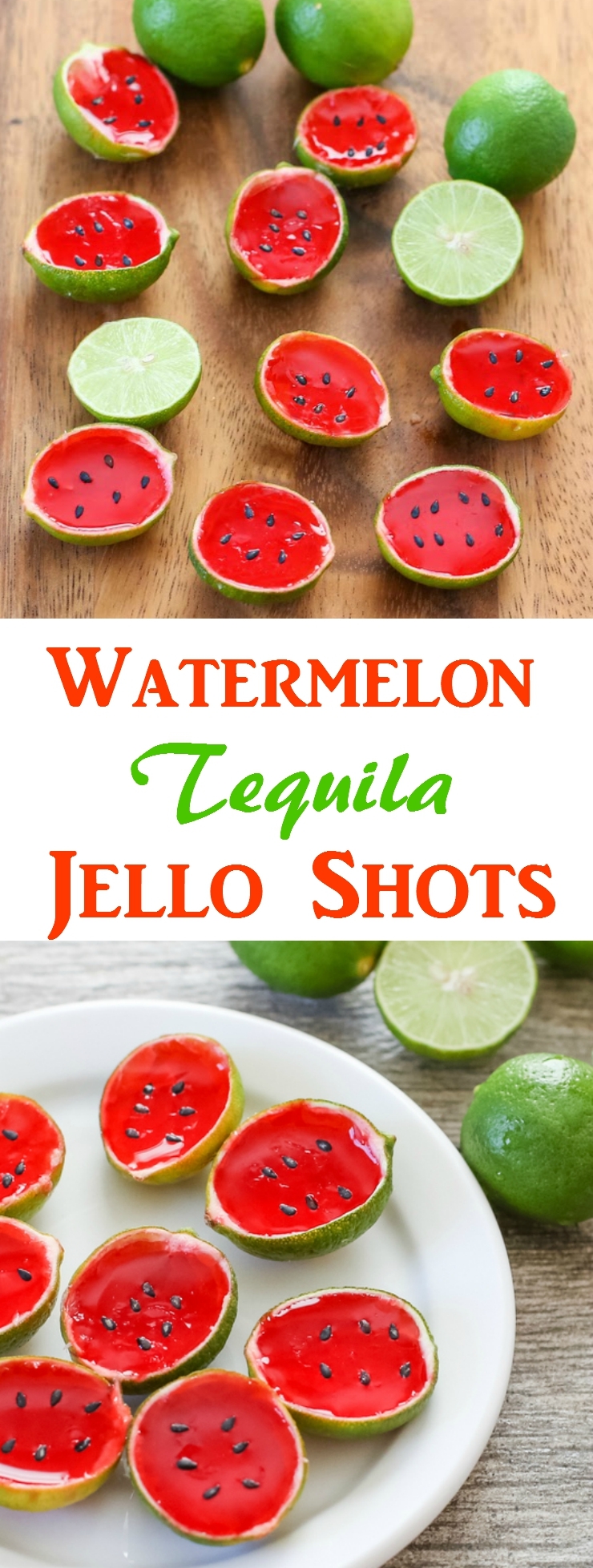 Watermelon Tequila Jello Shots