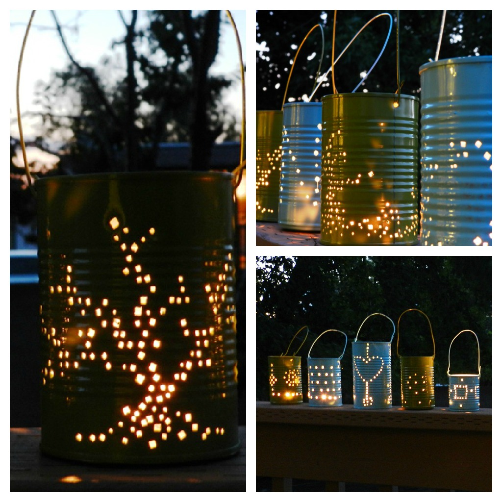 Tin Can Lanterns Tutorial